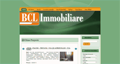 Desktop Screenshot of bclimmobiliare.it